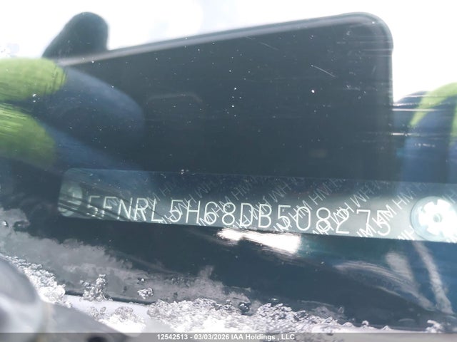 12542513 :رقم المزاد ، 5FNRL5H68DB508275 vin ، 2013 Honda Odyssey Exl مزاد بيع