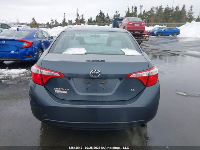 2T1BURHE5GC711033 Toyota COROLLA LE