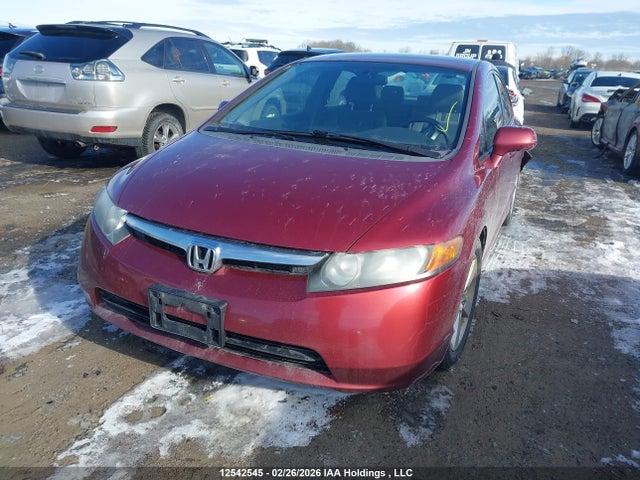 2008 Honda Civic მანქანა იყიდება აუქციონზე, vin: 2HGFA16568H011142, აუქციონის ნომერი: 12542545