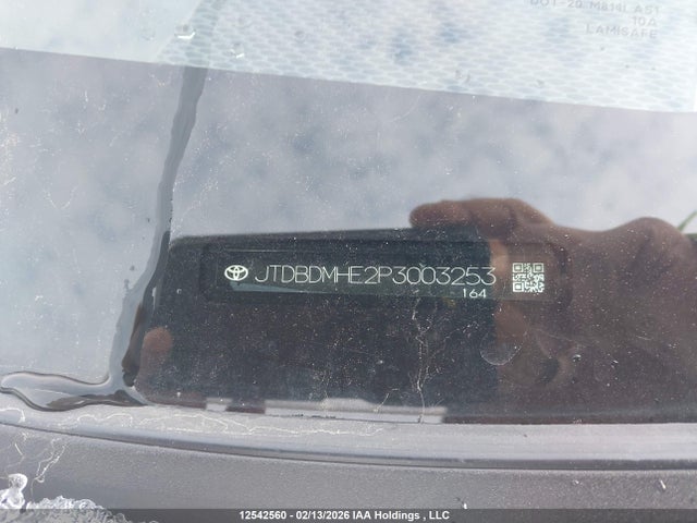 JTDBDMHE2P3003253 Toyota Corolla Hybrid Le