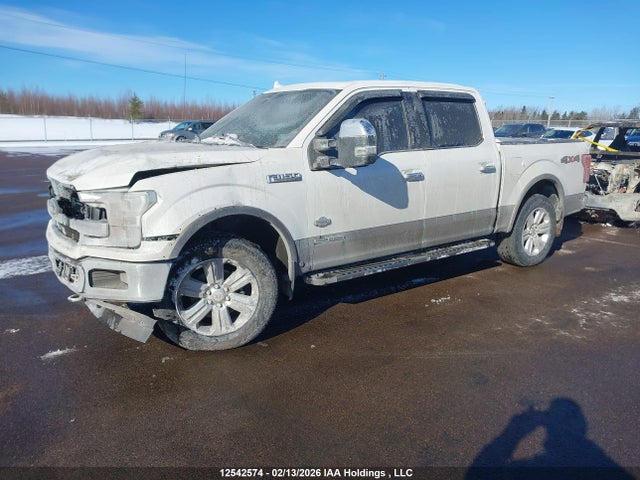 12542574 :رقم المزاد ، 1FTFW1E19JFD64240 vin ، 2018 Ford F-150 King Ranch مزاد بيع