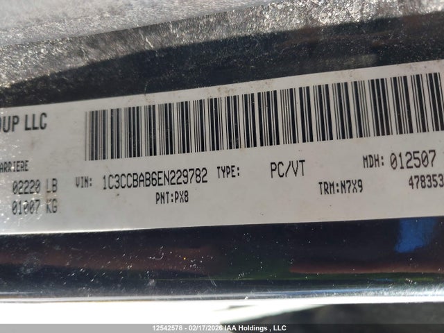 Chrysler 200 LX 2014 1C3CCBAB6EN229782 Image 18