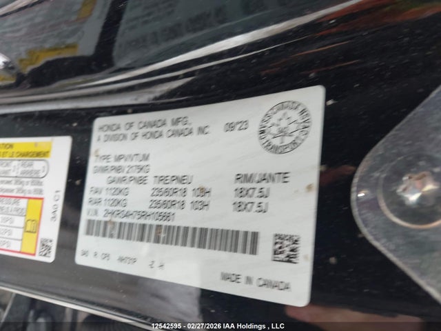 2HKRS4H75RH105661 Honda CR-V EXL