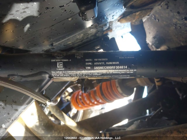 3NSNEC999RF304614 Polaris Rzr Xp 1000 Premium