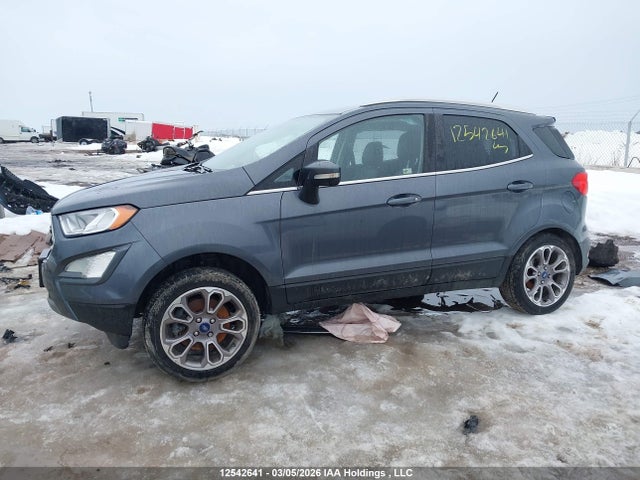 2021 Ford Ecosport Titanium მანქანა იყიდება აუქციონზე, vin: MAJ6S3KL4MC429813, აუქციონის ნომერი: 12542641