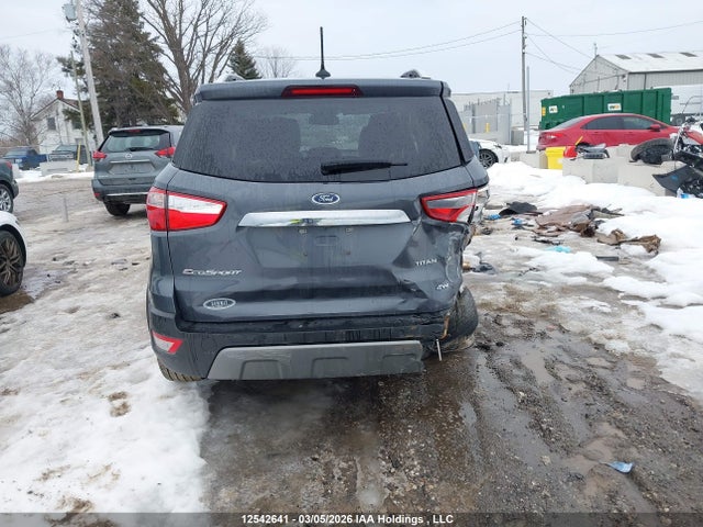 2021 Ford Ecosport Titanium მანქანა იყიდება აუქციონზე, vin: MAJ6S3KL4MC429813, აუქციონის ნომერი: 12542641