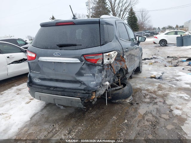 2021 Ford Ecosport Titanium მანქანა იყიდება აუქციონზე, vin: MAJ6S3KL4MC429813, აუქციონის ნომერი: 12542641