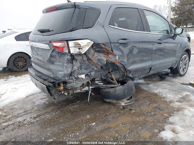 2021 Ford Ecosport Titanium მანქანა იყიდება აუქციონზე, vin: MAJ6S3KL4MC429813, აუქციონის ნომერი: 12542641