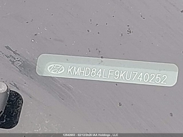 KMHD84LF9KU740252 Hyundai Elantra Sel/value/limited