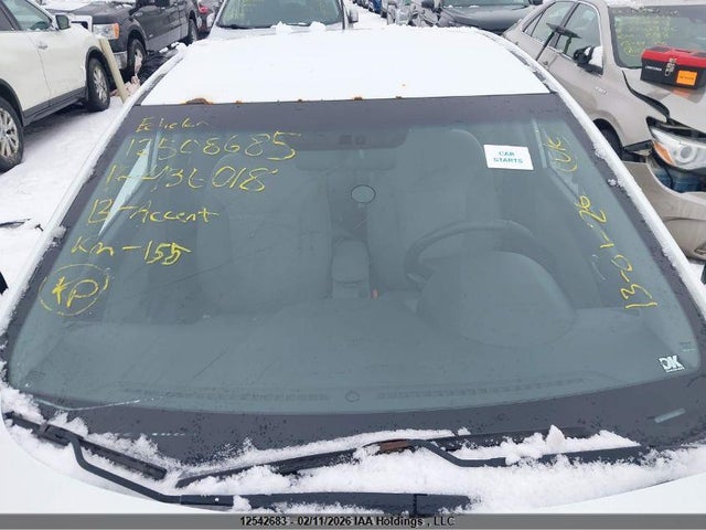 12542683 :رقم المزاد ، KMHCT4AE5DU436018 vin ، 2013 Hyundai Accent Gls/gs مزاد بيع