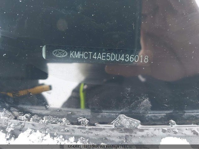 12542683 :رقم المزاد ، KMHCT4AE5DU436018 vin ، 2013 Hyundai Accent Gls/gs مزاد بيع