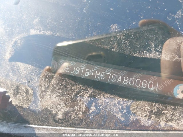 12542684 :رقم المزاد ، 5J8TB1H57CA800601 vin ، 2012 Acura Rdx مزاد بيع