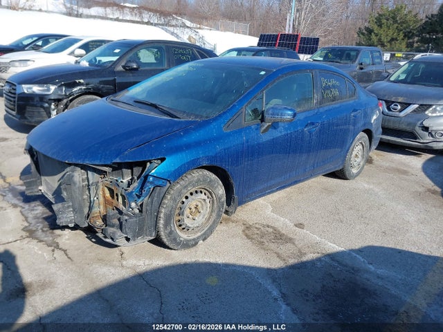 Honda Civic Lx 2014 2HGFB2F40EH047317 Image 2