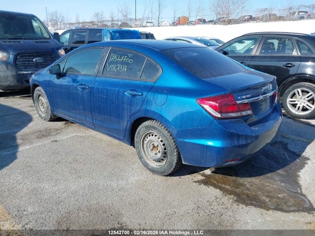 Honda Civic Lx 2014 2HGFB2F40EH047317 Image 3