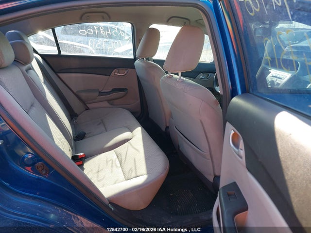 Honda Civic Lx 2014 2HGFB2F40EH047317 Image 8