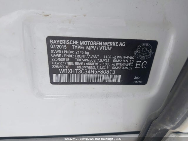 WBXHT3C34H5F80813 BMW X1 Xdrive28i
