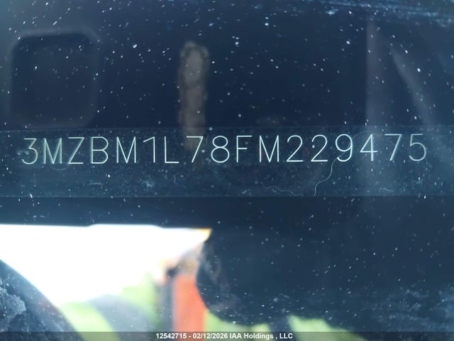3MZBM1L78FM229475 Mazda 3 TOURING