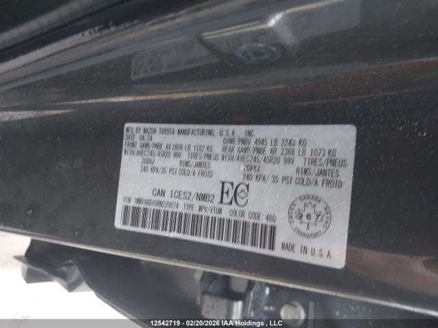 7MMVABDY0RN220074 Mazda Cx-50 Premium