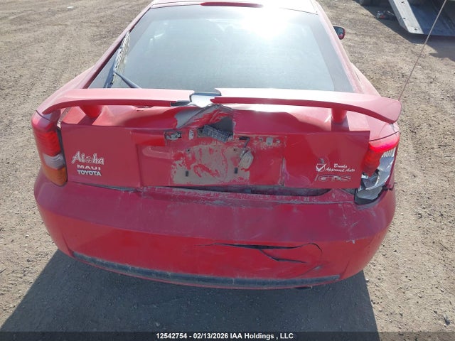 12542754 :رقم المزاد ، JTDDY32T6Y0003662 vin ، 2000 Toyota Celica Gt-s مزاد بيع
