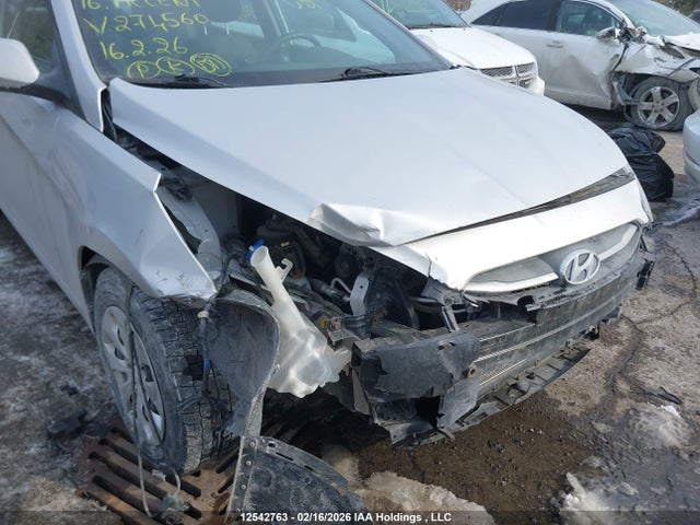 12542763 :رقم المزاد ، KMHCT5AEXGU274560 vin ، 2016 Hyundai Accent مزاد بيع