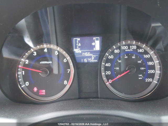 12542763 :رقم المزاد ، KMHCT5AEXGU274560 vin ، 2016 Hyundai Accent مزاد بيع