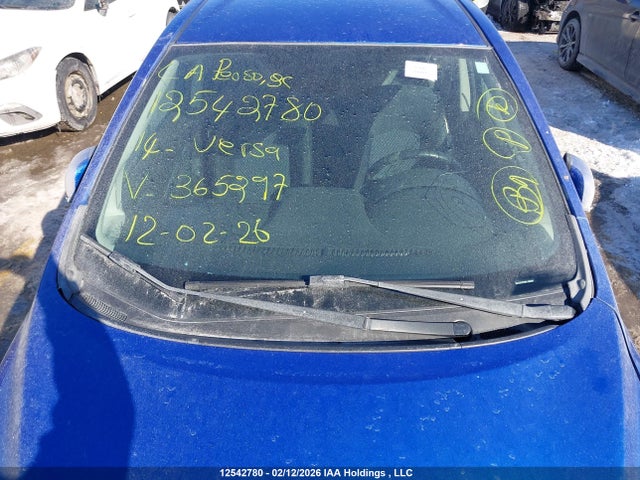 3N1CE2CP8EL365297 Nissan Versa Note S/s Plus/sv/sl