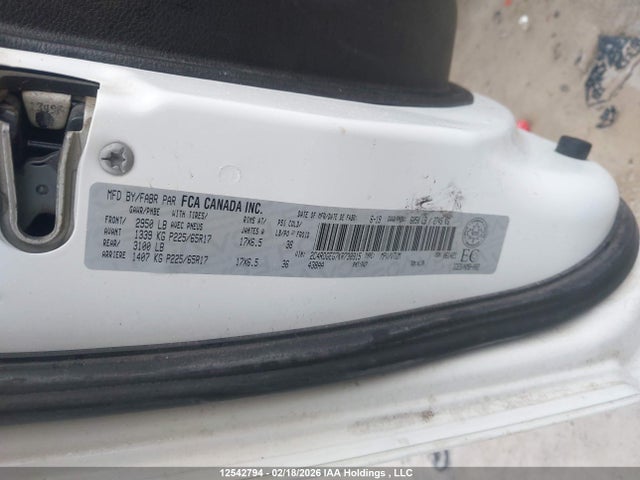 Продаж на аукціоні авто 2019 Dodge Grand Caravan Gt, vin: 2C4RDGEG7KR738915, номер лоту: 12542794