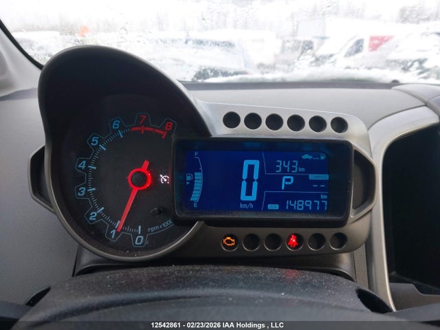 1G1JC6SH1F4177409 Chevrolet Sonic Lt Auto/lt Manual