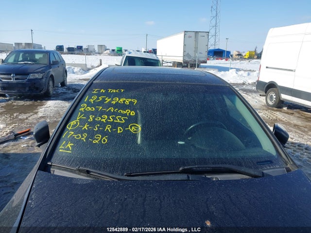 12542889 :رقم المزاد ، 1HGCM66537A802555 vin ، 2007 Honda Accord مزاد بيع