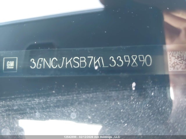 3GNCJKSB7KL339890 Chevrolet TRAX LS