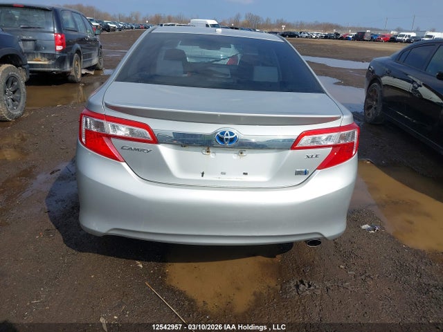 12542957 :رقم المزاد ، 4T1BD1FK1CU025199 vin ، 2012 Toyota Camry Hybrid Xle مزاد بيع
