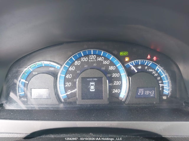 12542957 :رقم المزاد ، 4T1BD1FK1CU025199 vin ، 2012 Toyota Camry Hybrid Xle مزاد بيع