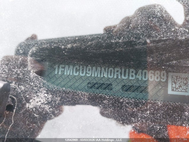 12542969 :رقم المزاد ، 1FMCU9MN0RUB40689 vin ، 2024 Ford Escape St-line مزاد بيع