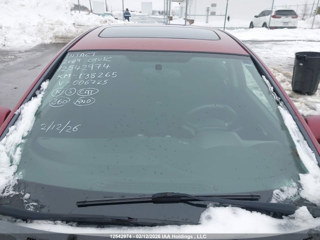 Aukcja sprzedaży 2009 Honda Civic Sport, vin: 2HGFA15609H006725, numer aukcji: 12542974