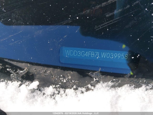 WDD3G4FB7LW039958 Mercedes-Benz A 220 4matic