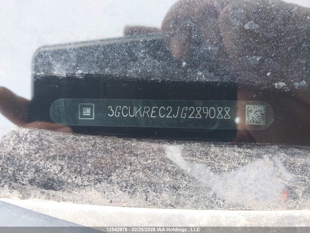 3GCUKREC2JG289088 Chevrolet Silverado K1500 Lt