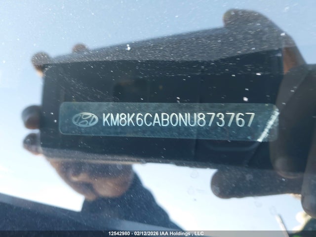 KM8K6CAB0NU873767 Hyundai Kona Preferred Awd With Sun And Leather Package