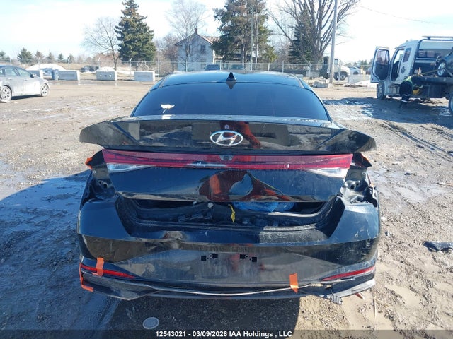 KMHLN4AJ0NU017275 Hyundai Elantra Hybrid Ultimate With Two-tone Interior
