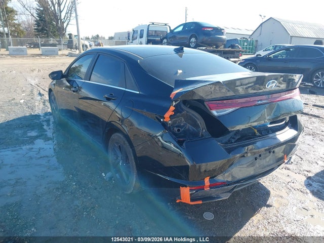 KMHLN4AJ0NU017275 Hyundai Elantra Hybrid Ultimate With Two-tone Interior