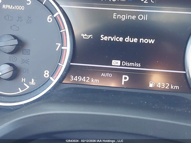 12543024 :رقم المزاد ، JN8BT3BBXSW166594 vin ، 2025 Nissan Rogue Sv/rock Creek مزاد بيع