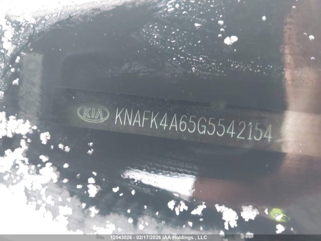 KNAFK4A65G5542154 KIA FORTE LX