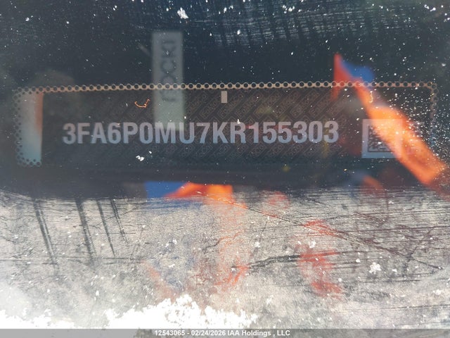 3FA6P0MU7KR155303 Ford Fusion Hybrid Sel