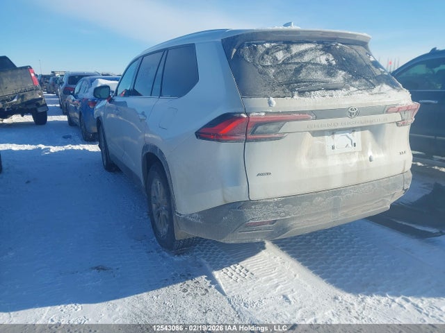 Aukcja sprzedaży 2024 Toyota Grand Highlander Xle, vin: 5TDAAAB56RS064621, numer aukcji: 12543086