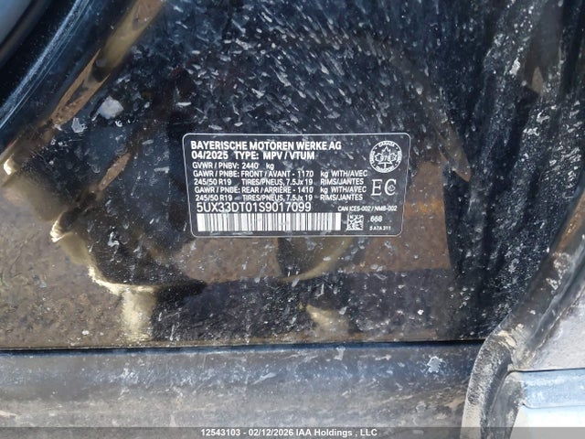 5UX33DT01S9017099 BMW X4 Xdrive30i