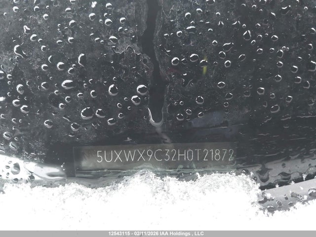 5UXWX9C32H0T21872 BMW X3 XDRIVE2