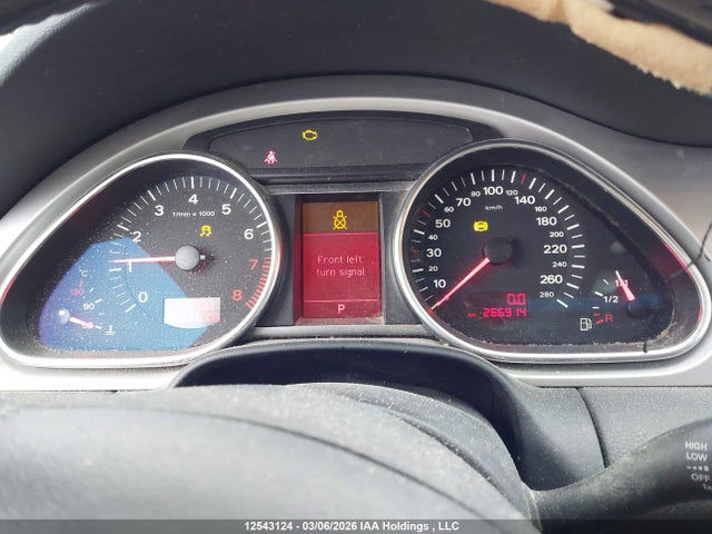 Aukcja sprzedaży 2009 Audi Q7 3.6 Quattro, vin: WA1AY64L19D006927, numer aukcji: 12543124