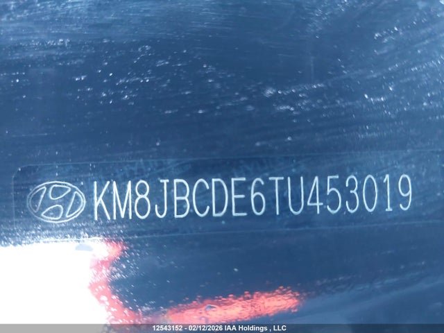 Aukcja sprzedaży 2026 Hyundai Tucson Sel, vin: KM8JBCDE6TU453019, numer aukcji: 12543152