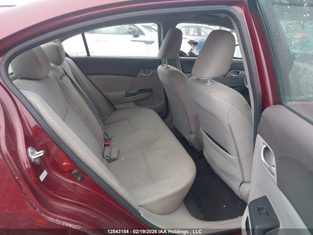 12543154 :رقم المزاد ، 2HGFB2E46CH019343 vin ، 2012 Honda Civic Lx مزاد بيع