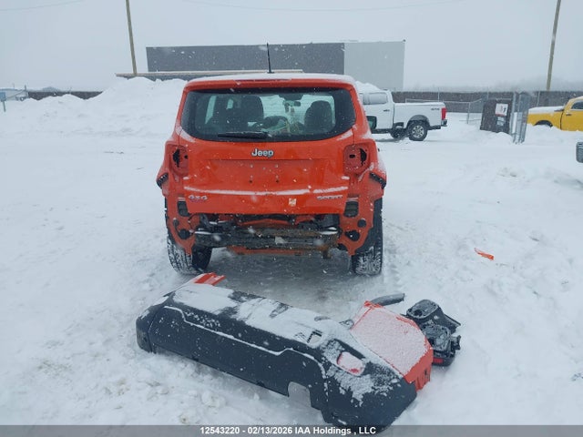 Продаж на аукціоні авто 2016 Jeep Renegade Sport, vin: ZACCJBAW9GPC94513, номер лоту: 12543220