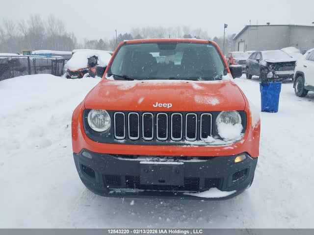 Продаж на аукціоні авто 2016 Jeep Renegade Sport, vin: ZACCJBAW9GPC94513, номер лоту: 12543220
